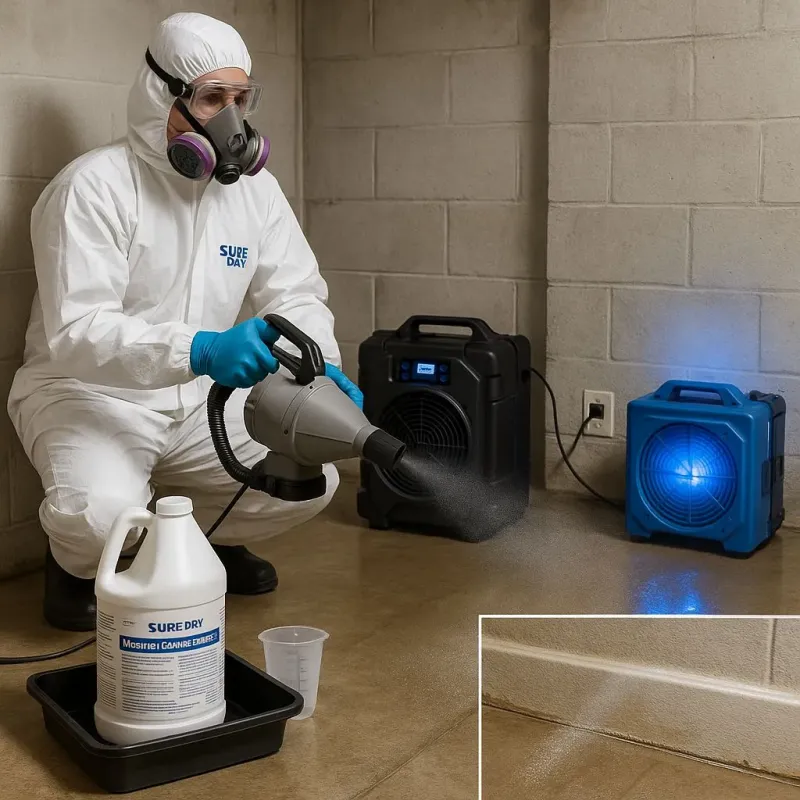 Sanitization and Odor Removal process in Hopewell, VA