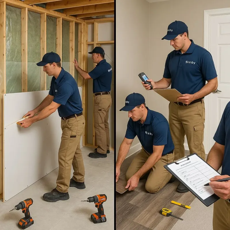 Repairs and Reconstruction process in Hopewell, VA